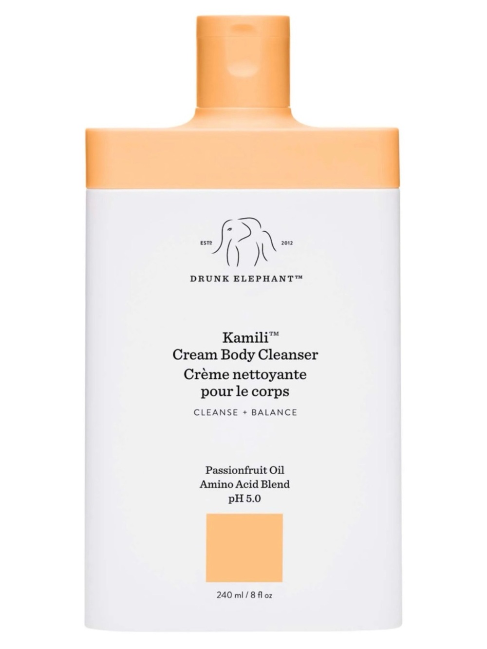 Drunk Elephant Kamili Cream Body Cleanser Clean Beauty FULL SIZE NWT